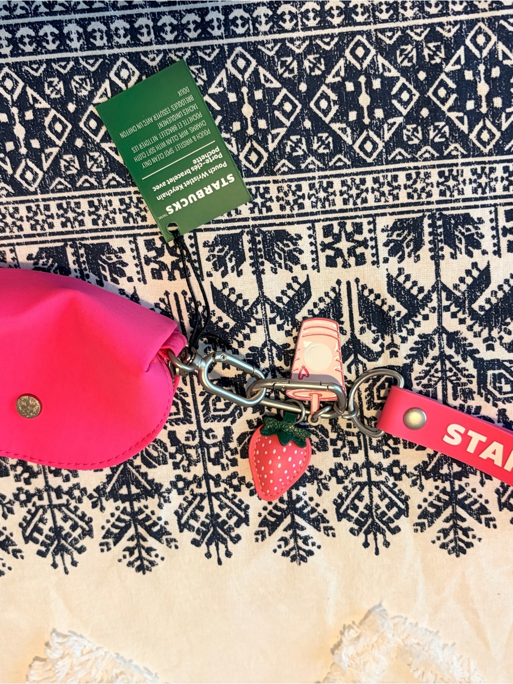 Starbucks Green Packaging Keychain Backing - Picture 7 of 8